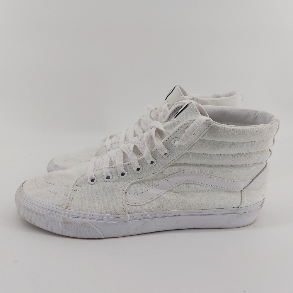 Vans CANVAS SK8-HI TAPERED SHOE White